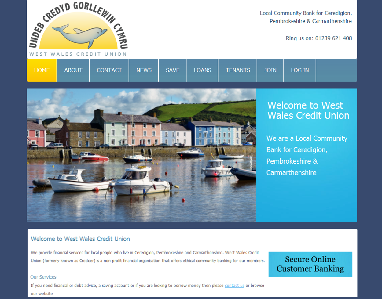 Website design West Wales