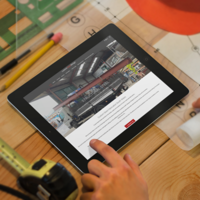 Custom Steel Web Design