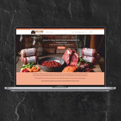 pet food website