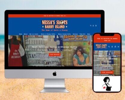 shopify web design Barry