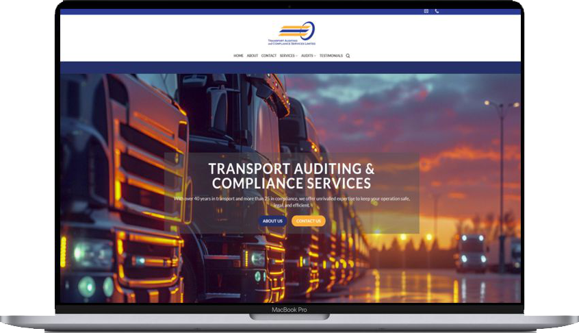 New web design project 2026